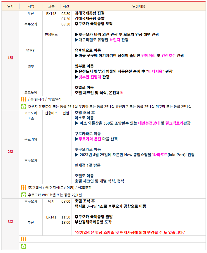 북큐슈 2박 3일_일정표.png