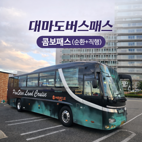 대마도버스 미라클링크패스 콤보패스(순환+직행)
